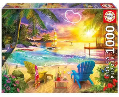 Produktbild von EDUCA Puzzle Tauche ein in die Liebe 1000 Puppen