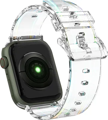 Produktbild von Eko, TPU-Armband für Apple Watch 38/40/41mm Translucent, Transparent