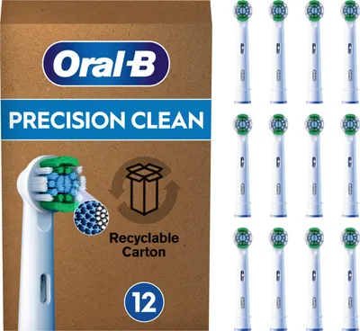 Immagine prodotto di Oral B Pro Precision Clean Spazzolino elettrico 12 pezzi Accessori per la pulizia dei denti