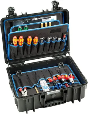 Produktbild von B&W Tough Case Type JET5000 schwarz mit Taschen Inlay