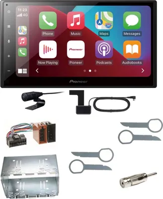 Produktbild von Pioneer SPH-DA160DAB Android Auto DAB+ CarPlay Einbauset für Mercedes ML W163