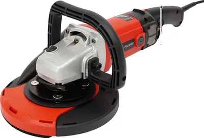 Obrázek produktu pro Bruska, vysoce výkonný motor, nastavitelná regulace otáček, červená, EU