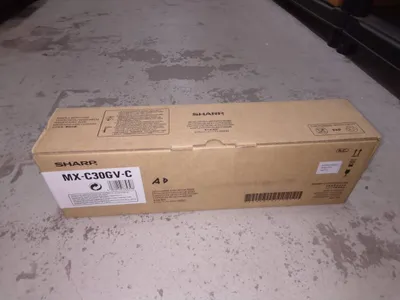 Obrázek produktu pro Vývojová jednotka cyanové barvy Sharp MX-C30GV-C pro tiskárny Sharp MX-C250F/MX-C300W/MX-C301W