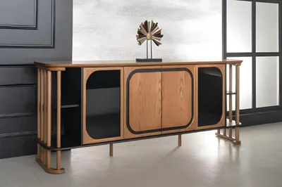 Produktbild von Sideboard Kommode Schrank Konsole Anrichte Büromöbel Büro Einrichtung Holz Neu