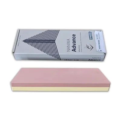 Immagine prodotto di Ambrogio Sanelli - Naniwa - Advance Stone - Pietra per affilare i coltelli combinata Splash&Go - grana n. 3000 e n. 8000