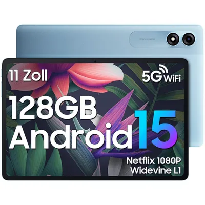 Produktbild von Blackview Tab90 WiFi 11 palcový tablet Android 15 , 12GB RAM 128GB úložného prostoru (2TB TF), velký displej Widevide L1, osmijádrový T606, 8200mAh