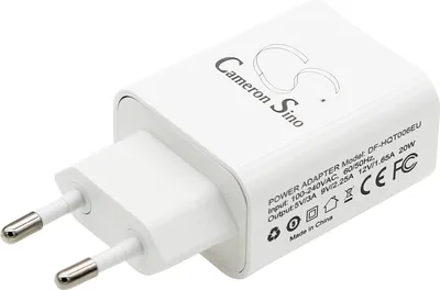 Produktbild von Ladegerät DF-HQT006EU, weiß, mit 240A Ausgangsstrom und 100V Ausgangsspannung