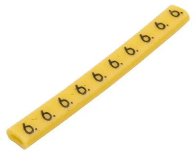 Produktbild von Kabelmarkierer OZ-0/6 gelb E04ZP-01020100700 (100 Stück)
