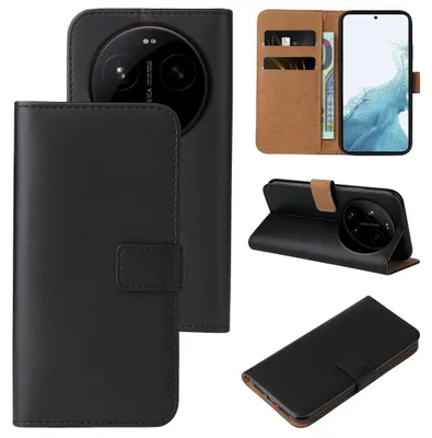 Produktbild von Handyhülle für Xiaomi 17 Ultra Klapphülle Bookcase Flip Cover Hülle Handy Tasche Etui Farbe: Schwarz