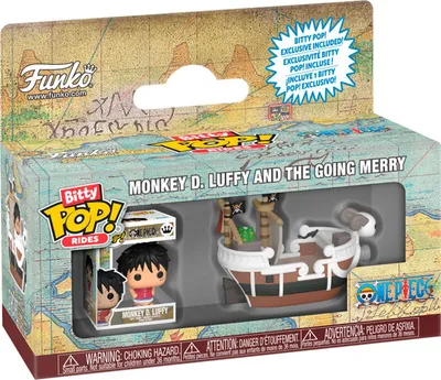 Immagine prodotto di One Piece Bitty POP! Ride Vinyl Figur Going Merry w/Luffy 2,5 cm
