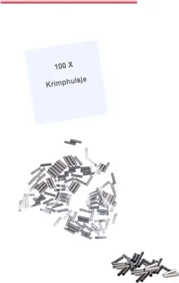 Produktbild von Crimphülsen für Befestigungsdraht (100 Stück)