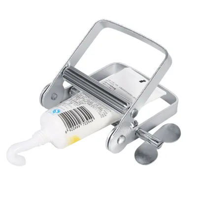 Produktbild von Aluminium-Tubenquetscher-Spenderwerkzeug zum Auspressen von Handcreme, Zahnpasta, Haarfärbemitteln und Salbe