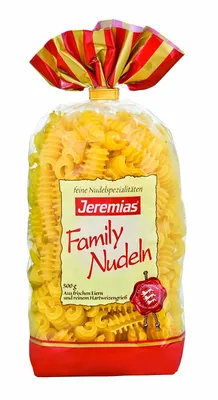Immagine prodotto di Jeremias Radi Family Pasta fresca all'uovo di pura semola di grano duro 500g