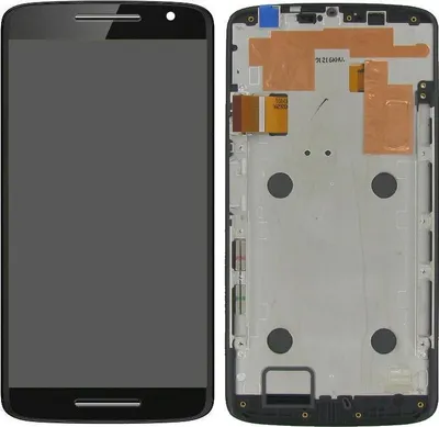 Produktbild von Original Motorola Moto X Play LCD Display Glas Rahmen Touchscreen Schwarz Black