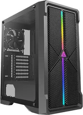 Produktbild von Antec NX420, Midi Tower, PC, Schwarz, ATX, ITX, micro ATX, Kunststoff, SPCC, 17,5 cm
