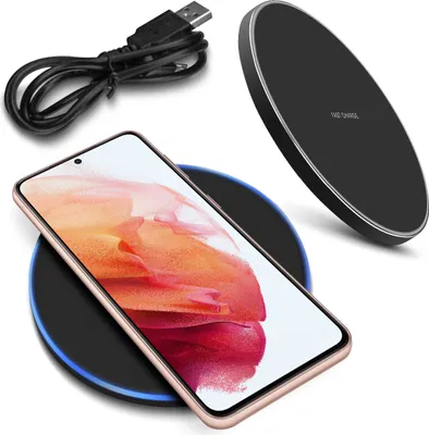 Produktbild von Schnell Ladegerät für Samsung Galaxy S21 S22 S23 S24 S25 FE QI Wireless Charger