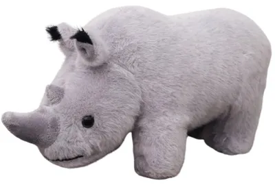 Produktbild von Lean Plüsch Nashorn Maskottchen Huggies Grau 30Cm
