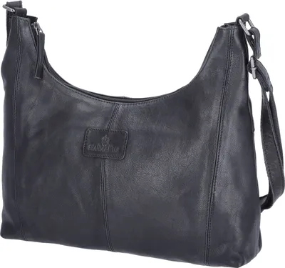 Produktbild von The Skandinavian Brand Leder Umhängetasche  Black : schwarz-00 Farbsortierung: schwarz-00