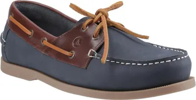 Immagine prodotto di Sperry - Scarpe da barca "Tacoma" da uomo, pelle FS12040 (47 EU) (Navy/Brown)