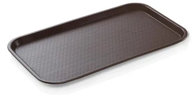 Produktbild von 15x WAS Germany Gastro Tabletts braun stapelbar GN 1/1 53 x 32,5 cm Serviertablett Polypropylen