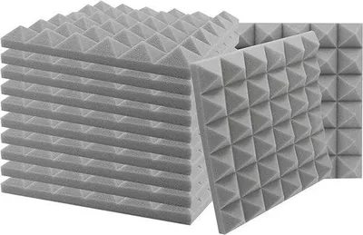 Obrázok produktu pre Zvukovoizolačné panely 30 x 30 x 2,5 cm, balenie po 12 ks, pre dom a kanceláriu