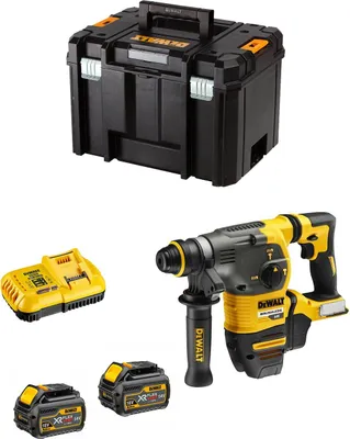 Produktbild von Kombihammer DeWALT DCH333T2 Flexvolt (2 x 54V/18V 6,0 Ah + DCB118 + TSTAK VI)