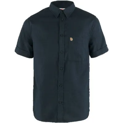 Produktbild von Fjällräven Ovik Travel Kurzarmhemd Blau M Mann Blau M