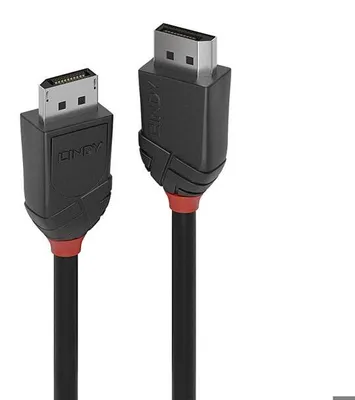 Zdjęcie produktu dla LINDY Kabel DisplayPort 1.2, czarny, 2 metry