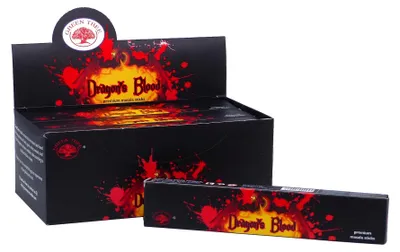 Produktbild von Green Tree Räucherstäbchen "Dragon's Blood" 15gr.