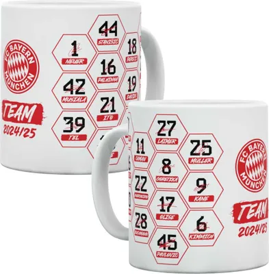 Produktbild von FC Bayern München FCB Tasse Signature 24/25 ohne STCK