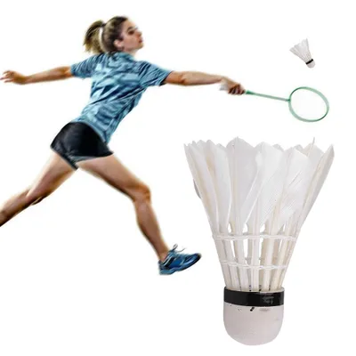 Produktbild von Federball, Badminton Shuttlecock, Badminton Bälle, Badminton Federball, Badminton Federball Ball
