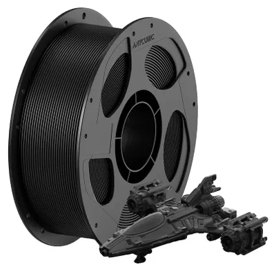 Zdjęcie produktu dla Filament do drukarek 3D, materiał PETG, twardy, 1 kg, czarny