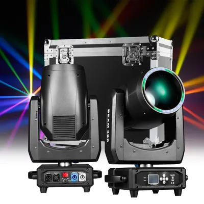 Imagen del producto de Kit de iluminación con focos móviles de 380W, iluminación profesional para escenario