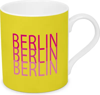 Produktbild von PPD Happy Place Berlin Mug 2024 D@H, Tasse, Teetasse, Kaffetasse, Kaffee Becher, Bone China, 350 ml, 564302717