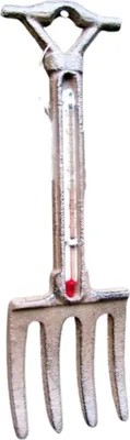 Produktbild von Garten Thermometer Gabel Gusseisen