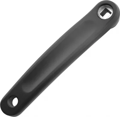 Immagine prodotto di PROWHEEL Pedivella sinistra in alluminio nero 175 mm - Conicità quadrata