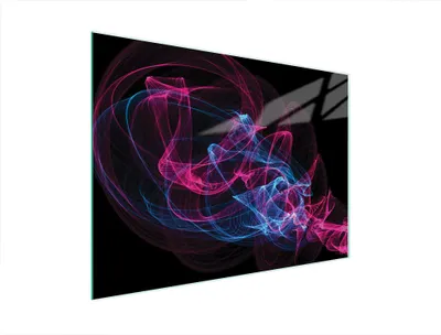 Produktbild von Glasschneidebrett 40x30 cm, gehärtetes Glas, hygienisch, schnittfest, messerschonend