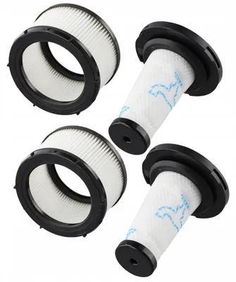 Produktbild von Staubsaugerfilter - 4 Stück - Hochwertiger Ersatz - Tefal X-Force Flex X-Pert X-Nano