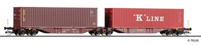 Produktbild von Tillig 18070 Containertragwagen der Touax