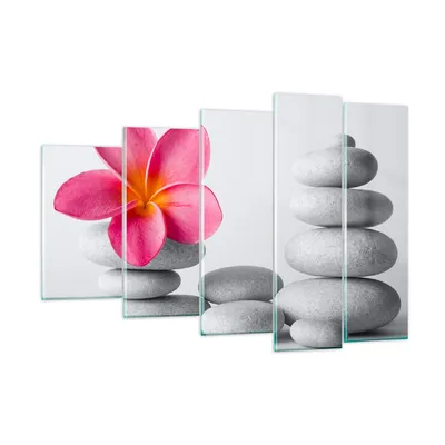 Produktbild von Bilder auf glas - Spa buddhismus ruhig blume - 150x100cm - Glasbilder - Wandbilder - Kunstdruck - zum Aufhängen bereit - Wanddekoration aus Glas - Glas Bilder - Wandbild auf Glas - GEG150x100-2304