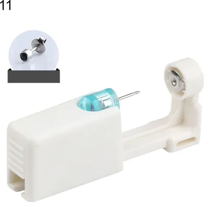 Produktbild von Ohrpiercer, Einweg-Piercing, Edelstahl, schmerzfrei, robustes Piercing-Gerät für den Alltag-11