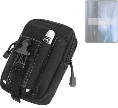 Produktbild von K-S-Trade Gürtel Tasche kompatibel mit Oppo Reno10 Global Gürteltasche Holster Schutz Hülle Handy Hülle Smartphone outdoor Handy-Hülle schwarz