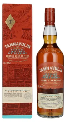 Image de Tamnavulin SHERRY CASK Speyside Single Malt Scotch Whisky 40% Vol. 0,7l en boîte cadeau