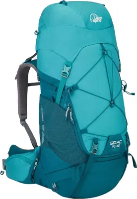 Image de Lowe Alpine Sirac Plus 65 - Sac à dos de randonnée pour femmes (vert sagano)