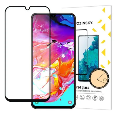 Obrázek produktu pro Wozinsky ochranné tvrzené sklo pro Samsung Galaxy A70 - Černá KP27685