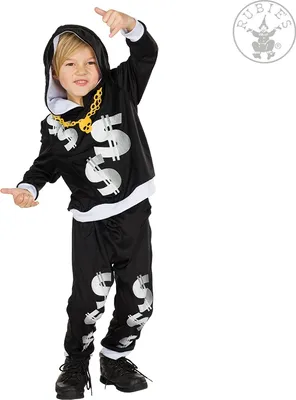 Produktbild von Kinder Kostüm Rapper Karneval Fasching Gr. 140
