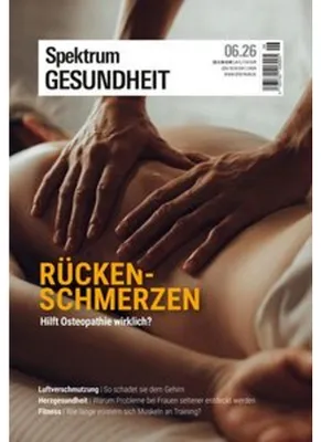 Image de Spektrum Gesundheit 6/2026 - Rückenschmerzen