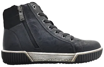 Imagen del producto de Botas de cordones para mujer de la marca Romika, color negro, estilo casual