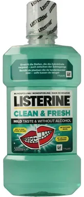 Productafbeelding van Listerine Mondwater clean & fresh (500 ml)