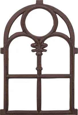 Produktbild von Fenster Eisenfenster Stallfenster Scheunenfenster Eisen Antik-Stil 74cm braun